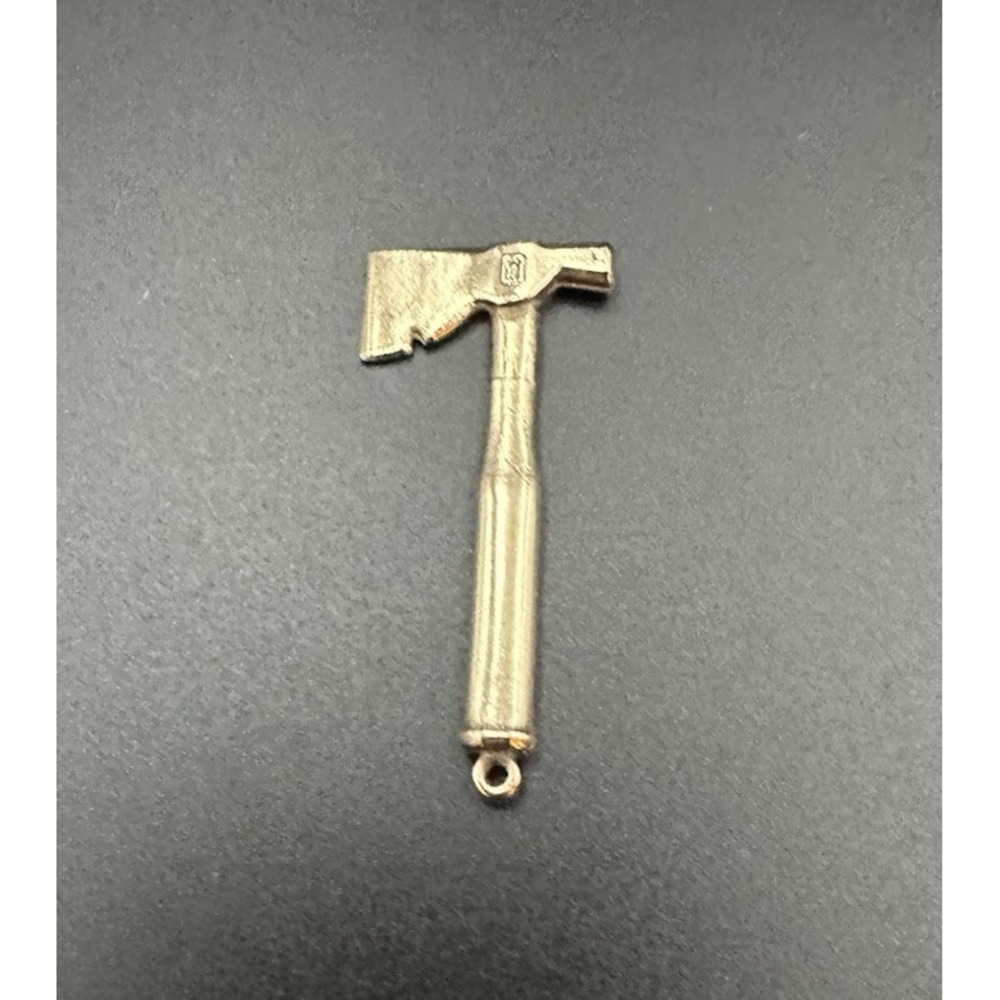 Small Axe Pendant - Gold Color